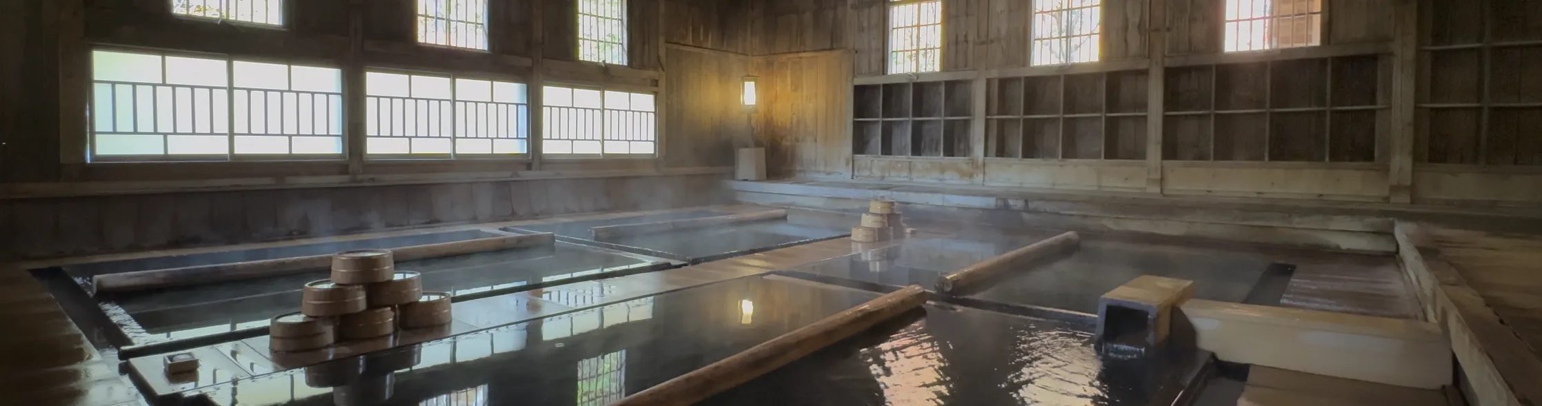 Hoshi-no-yu, the historic bathhouse at Hoshi Onsen Chojukan