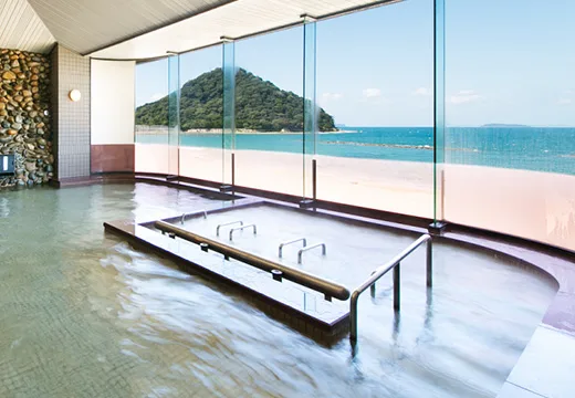 Resort Hotel Mihagi Day-Use Onsen: Kikugahama Views and Visiting Hours