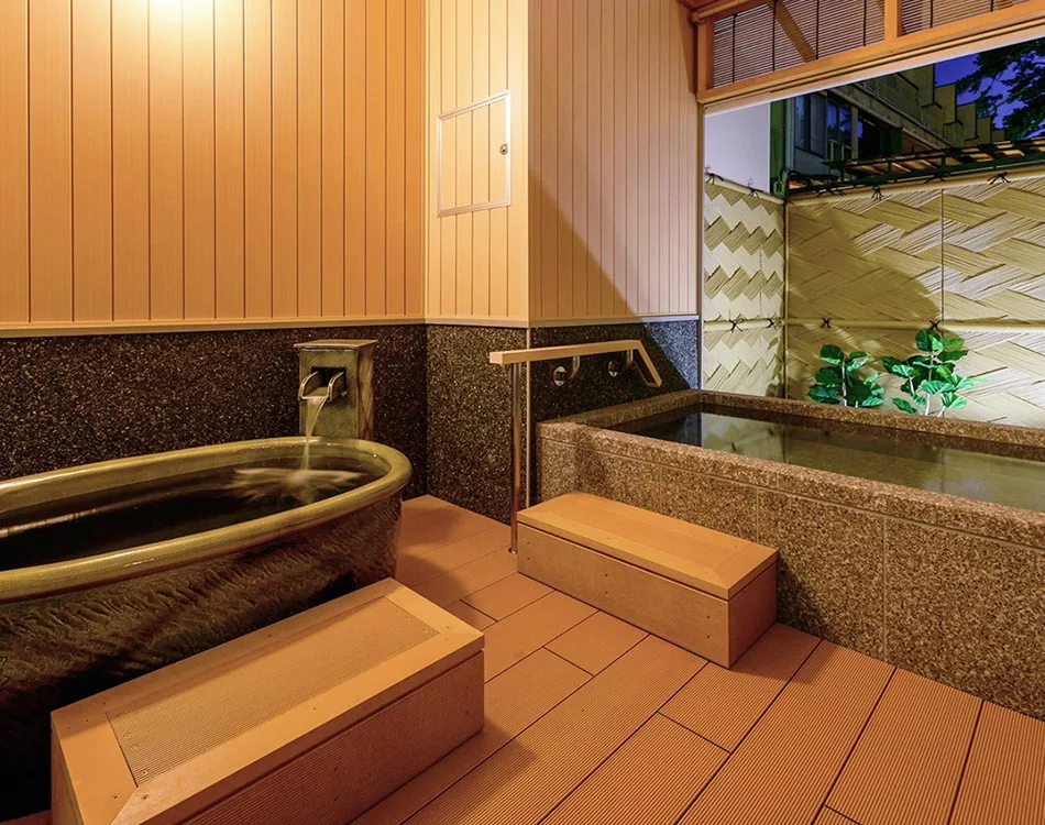 Private bath at Resort Hotel Mihagi