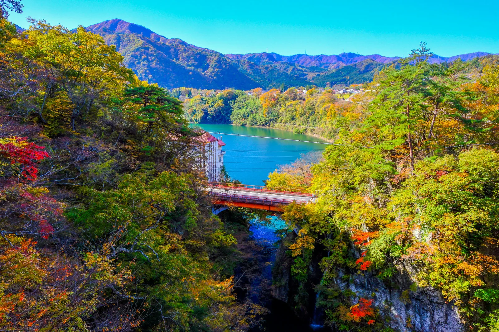 The Akaya River near Kawafuru Onsen Hamaya Ryokan