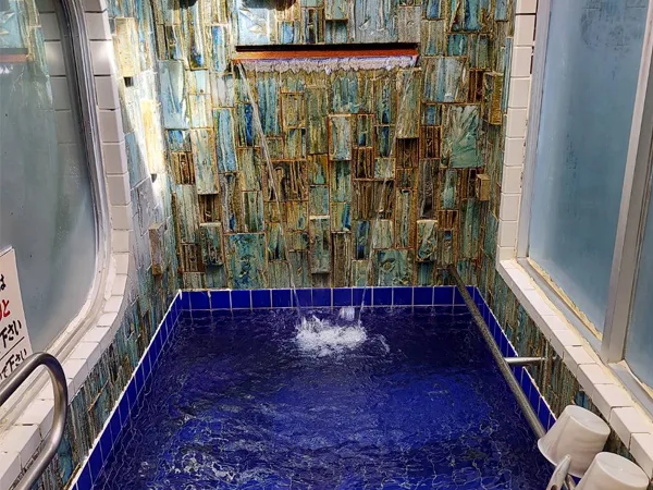 Bathhouse facilities at New Kiyotaki Onsen