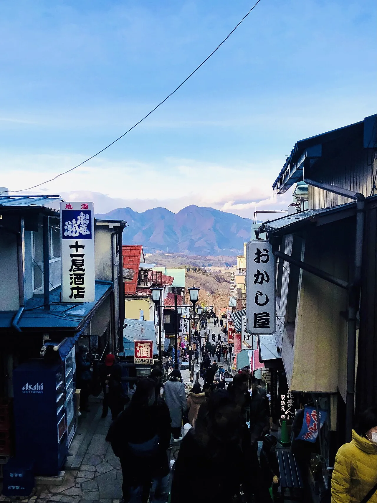 Where to Stay in Ikaho: Ishidangai, the Bus Terminal or Miharashishita