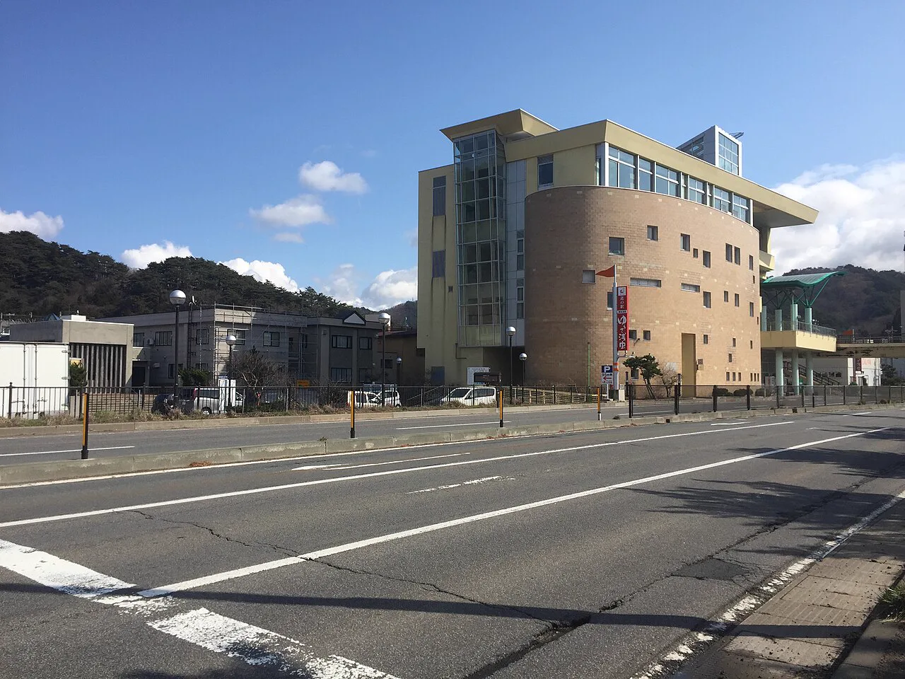 Roadside station in Asamushi Onsen