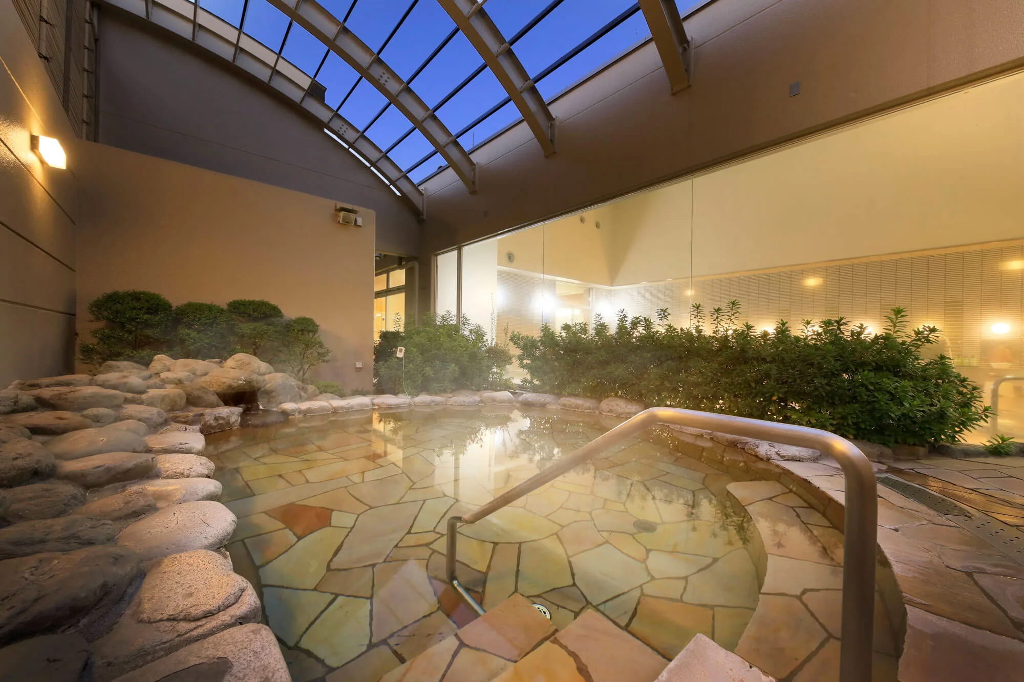The public bath at Chateraise Hotel Isawa