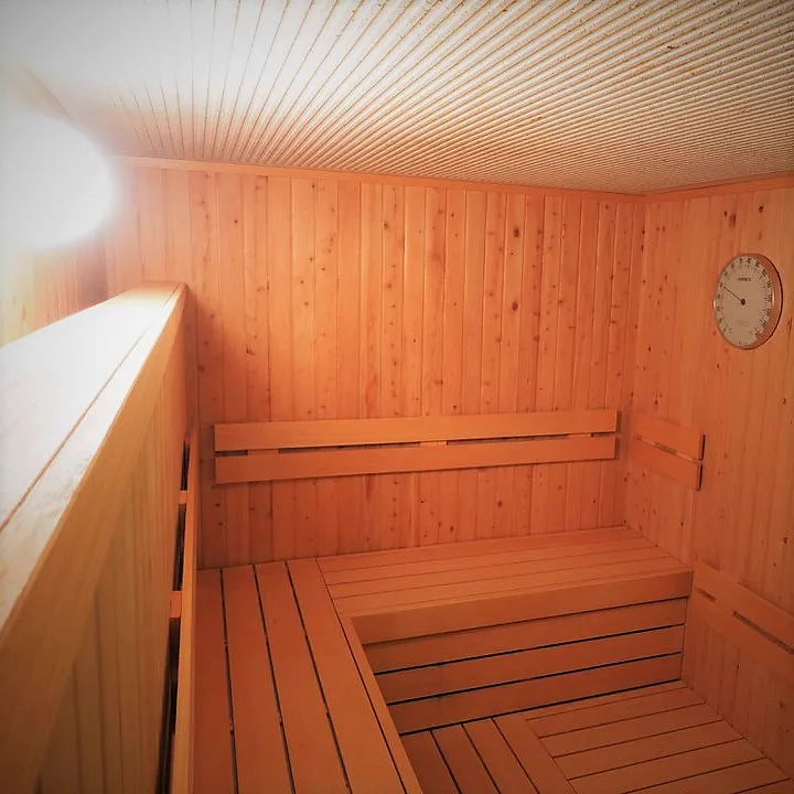 Sauna room at Komparu-yu