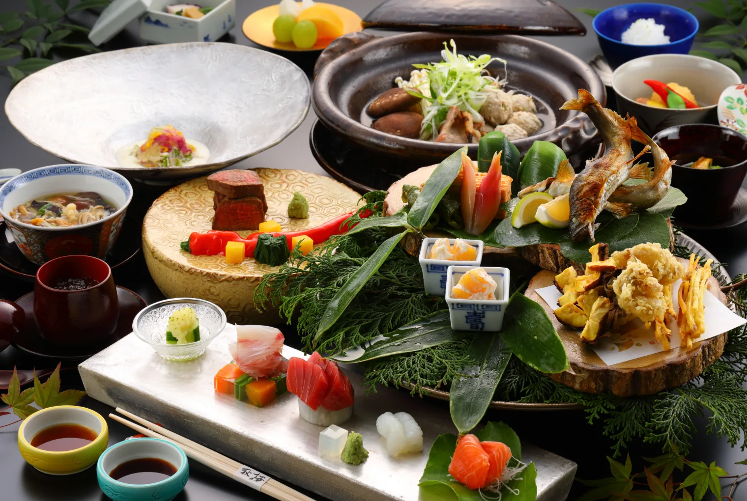 Seasonal dinner at Soan Kosumosu