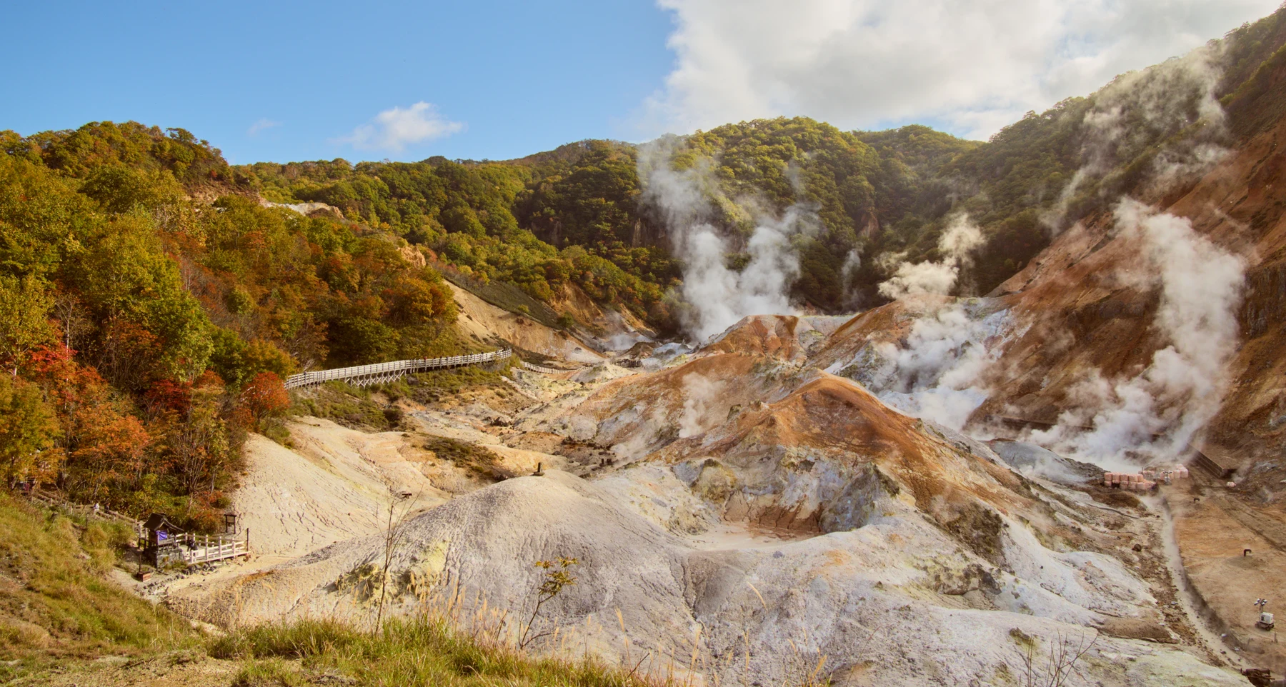 Noboribetsu Onsen in One Night: Jigokudani, Oyunuma and the Natural Footbath